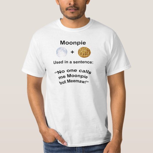MoonpieおよびMeemawのワイシャツ Tシャツ (正面)