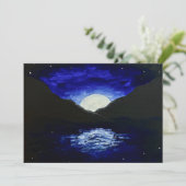 Moonrise Greeting Card カード (スタンド正面)