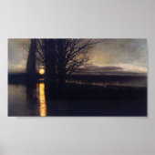 Moonrise – Stanisław Masłowski 1884 – Moon ポスター (正面)