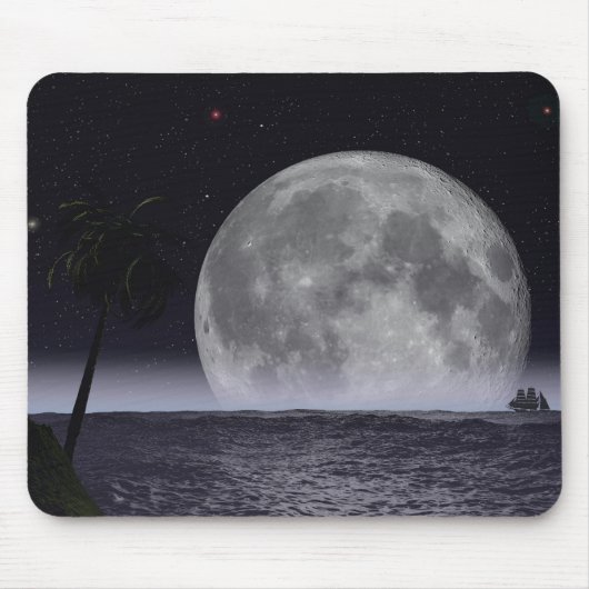 Moonrise Tropica マウスパッド (正面)