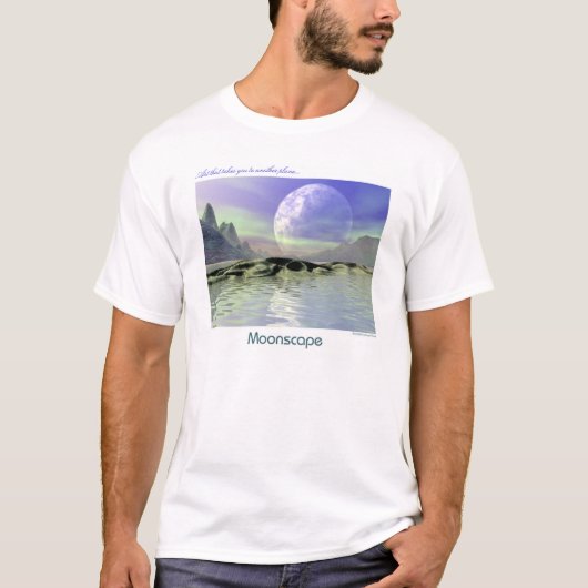 Moonscapeのティー Tシャツ (正面)