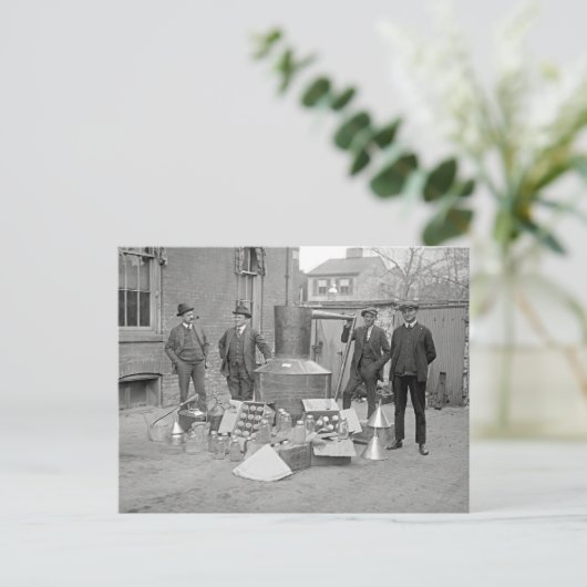 Moonshineを使用したエージェントの禁止, 1922 ポストカード (スタンド正面)