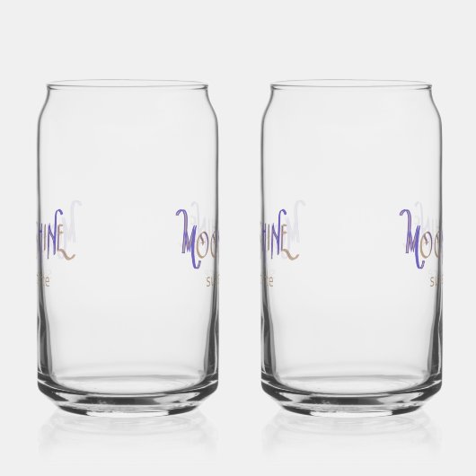 Moonshine Glass ガラス缶 (右)