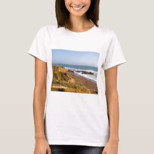 MoonstoneのビーチのCambriaカリフォルニアプロダクト Tシャツ