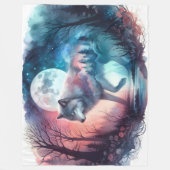 Moonveil Passage: The Forest Within フリースブランケット (正面)