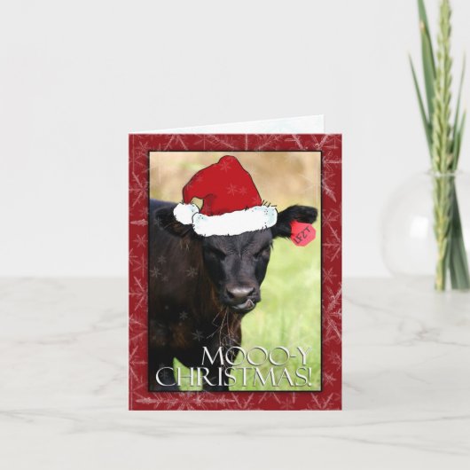 Moooo-yのクリスマス! シーズンカード (正面)