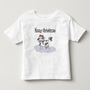 MoooyのクリスマスのTシャツのスエットシャツ トドラーTシャツ