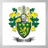 Moore Coat of Arms ポスター (正面)