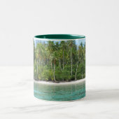 MooreaのマグのMoanaの礁湖 ツートーンマグカップ (中央)