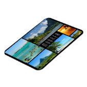 Mooreaランドスケープ旅行写真コラージュ マグネット (左側)