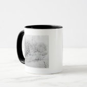 Moorfieldsの下水道の、ロンドン拡大1841年 マグカップ (正面左)