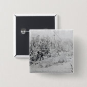 Moorfieldsの下水道の、ロンドン拡大1841年 缶バッジ (正面&裏面)