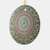 Moorishのタイルのオーナメント セラミックオーナメント (右)