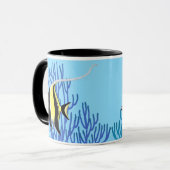 Moorishの偶像礁の魚のマグ マグカップ (正面左)