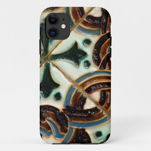 MoorishのAzulejoのタイル Case-Mate iPhoneケース (裏面)