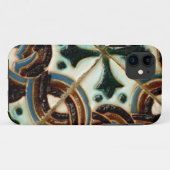 MoorishのAzulejoのタイル Case-Mate iPhoneケース (裏面(横))