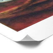 Moorland in Penwith, Cornwall ポスター (角)