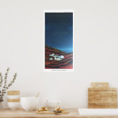 Moorland in Penwith, Cornwall ポスター (キッチン)