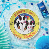 Moosciansのおもしろい誕生日パーティー ペーパープレート (パーティー)