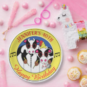 Moosciansのおもしろい誕生日パーティー ペーパープレート (パーティー)