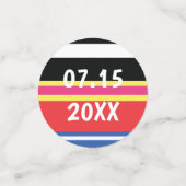 Mooscians誕生日パーティー コンフェッティ (スモール正面)