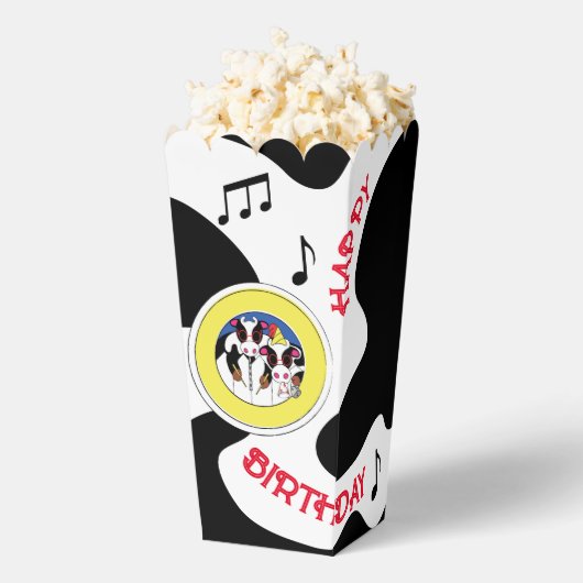 Mooscians誕生日 フェイバーボックス (はじけた状態)