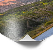 Mooseと観光客ズアットスプラハ湖,コロラド フォトプリント (角)