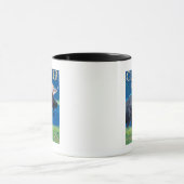 Moose at Night - Glacier National Park, MT マグカップ (中央)