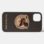 Moose Aviation Patch飛んでいる Case-Mate iPhoneケース iPhone 13ケース (裏面 (横))