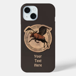 Moose Aviation Patch飛んでいる Case-Mate iPhoneケース iPhone 15ケース