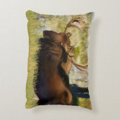 Moose Bull Teton王 アクセントクッション (裏面(縦))