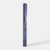 Moose in Classic Suspenders – Silent Forest Portra iPhone 15ケース (右側面)