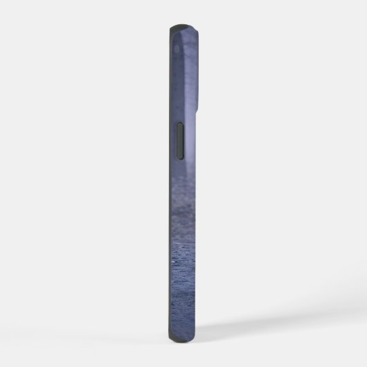 Moose in Classic Suspenders – Silent Forest Portra iPhone 15ケース (右側面)