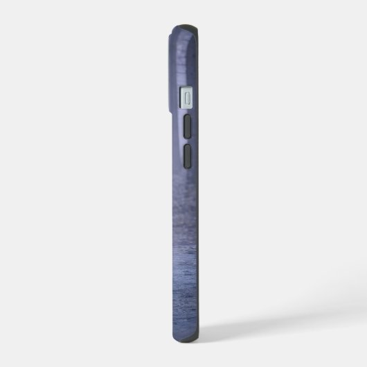 Moose in Classic Suspenders – Silent Forest Portra iPhone 15ケース (左側面)