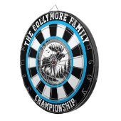 Moose in Forest Targetデザイン ダーツボード (正面右)