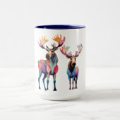 Moose is Waiting to Join a Herd マグカップ (中央)