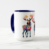 Moose is Waiting to Join a Herd マグカップ (正面左)