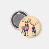 Moose is Waiting to Join a Herd マグネット (正面/裏面)