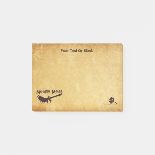 Moose Meat Rock Band ポストイット (正面)