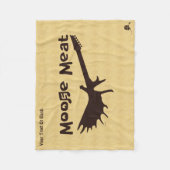 Moose Meat Rock Band Fleece Blanket フリースブランケット (正面)