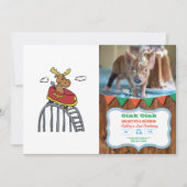 Moose on Lorer Coaster|背景色を選択 招待状 (正面)