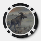 Moose Poker Chip ポーカーチップ (裏面)