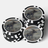 Moose Poker Chip ポーカーチップ (積み重ね)