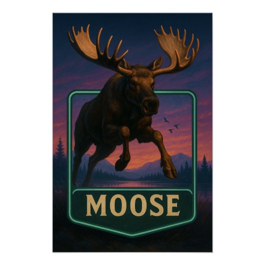 Moose Poster ポスター (正面)