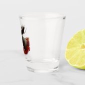 Moose Red Maple Leaves ショットグラス (右)