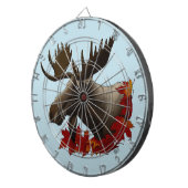 Moose Red Maple Leaves  ダーツボード (正面右)