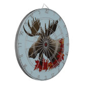 Moose Red Maple Leaves  ダーツボード (正面左)