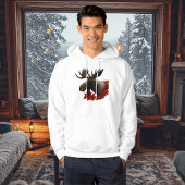 Moose Red Maple Leaves パーカ