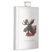 Moose Red Maple Leaves  フラスク (右)