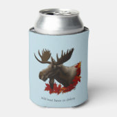Moose Red Maple Leaves 缶クーラー (缶正面)